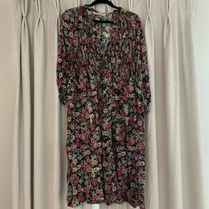 Zara midi floral dress